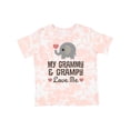 thumbnail image 1 of Inktastic My Grammy and Grampy Love Me Boys or Girls Toddler T-Shirt, 1 of 5
