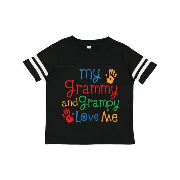 Inktastic My Grammy and Grampy Love Me Boys or Girls Toddler T-Shirt