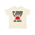 thumbnail image 1 of Inktastic My Grammy and Grampy Love Me Boys or Girls Toddler T-Shirt, 1 of 5