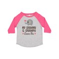 thumbnail image 1 of Inktastic My Grammy and Grampy Love Me Boys or Girls Toddler T-Shirt, 1 of 5