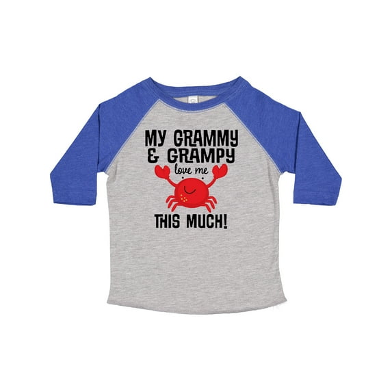 Inktastic My Grammy and Grampy Love Me Boys or Girls Toddler T-Shirt