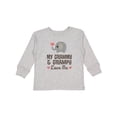 thumbnail image 1 of Inktastic My Grammy and Grampy Love Me Boys or Girls Long Sleeve Toddler T-Shirt, 1 of 5