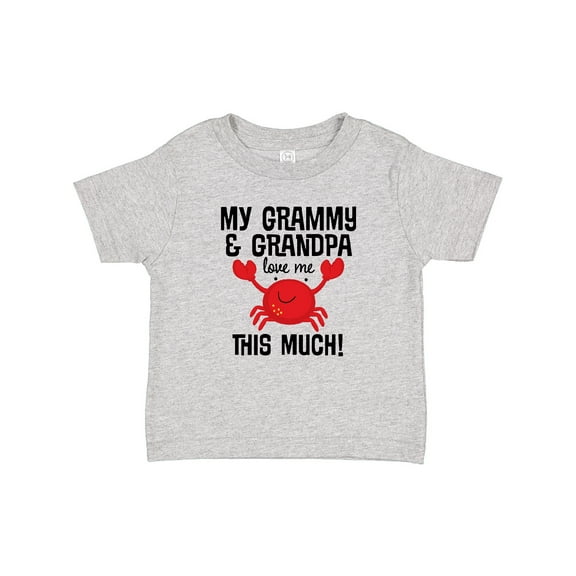 Inktastic My Grammy and Grandpa Love Me Boys or Girls Baby T-Shirt