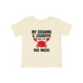 thumbnail image 1 of Inktastic My Grammy and Grandpa Love Me Boys or Girls Baby T-Shirt, 1 of 5