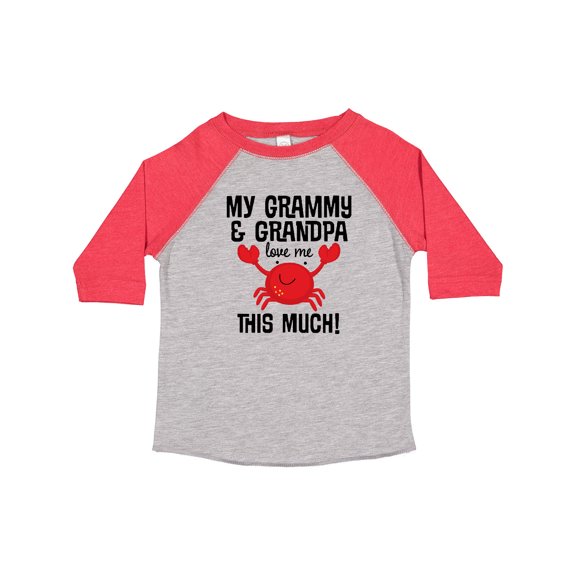 Inktastic My Grammy and Grandpa Love Me Boys or Girls Toddler T-Shirt