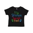 thumbnail image 1 of Inktastic My Grampa Loves Me Boys or Girls Toddler T-Shirt, 1 of 5