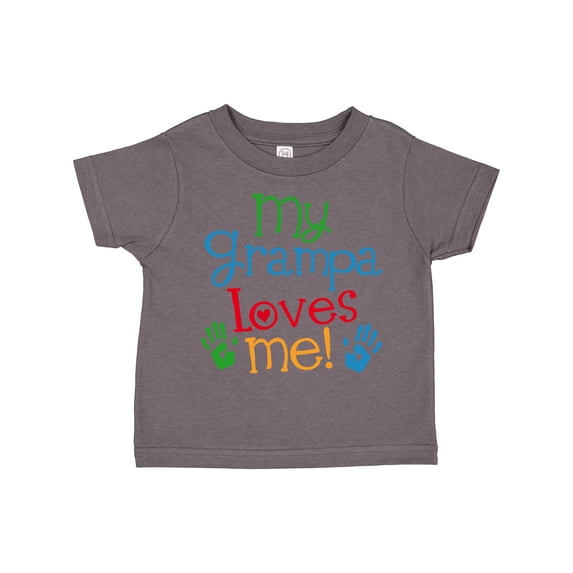 Inktastic My Grampa Loves Me Boys or Girls Toddler T-Shirt