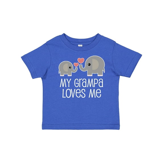 Inktastic My Grampa Loves Me Grandchild Boys or Girls Baby T-Shirt