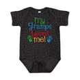 thumbnail image 1 of Inktastic My Gramps Loves Me Boys or Girls Baby Bodysuit, 1 of 5