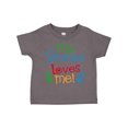 thumbnail image 1 of Inktastic My Gramps Loves Me Boys or Girls Toddler T-Shirt, 1 of 5
