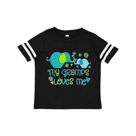 Inktastic My Gramps Loves Me- cute elephants Boys or Girls Toddler T-Shirt