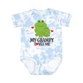 thumbnail image 1 of Inktastic My Grampy Loves Me Frog Boys Baby Bodysuit, 1 of 5