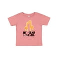 thumbnail image 1 of Inktastic My Gran Loves Me Giraffe Girls Baby T-Shirt, 1 of 5