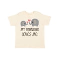 thumbnail image 1 of Inktastic My Grandad Loves Me Boys or Girls Toddler T-Shirt, 1 of 5