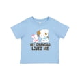 thumbnail image 1 of Inktastic My Grandad Loves Me Granddaughter Puppy Girls Girls Baby T-Shirt, 1 of 5