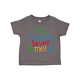 thumbnail image 1 of Inktastic My Grandaddy Loves Me Boys or Girls Toddler T-Shirt, 1 of 5