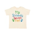 thumbnail image 1 of Inktastic My Grandaddy Loves Me Boys or Girls Toddler T-Shirt, 1 of 5