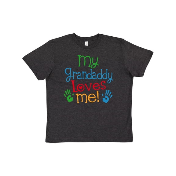 Inktastic My Grandaddy Loves Me Youth T-Shirt