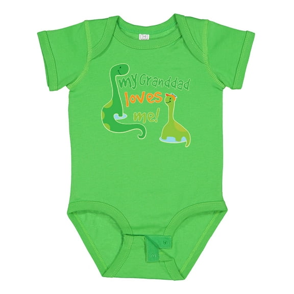 Inktastic My Granddad Loves Me Baby Boys Baby Bodysuit