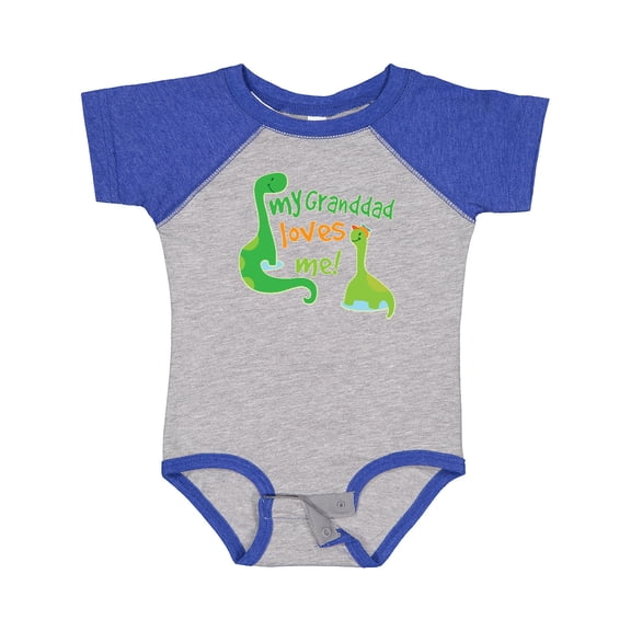 Inktastic My Granddad Loves Me Baby Boys Baby Bodysuit
