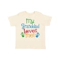 thumbnail image 1 of Inktastic My Granddad Loves Me Boys or Girls Toddler T-Shirt, 1 of 5