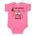 thumbnail image 1 of Inktastic My Grandma Graduated and I'm Super Proud Boys or Girls Baby Bodysuit, 1 of 5