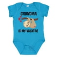 thumbnail image 1 of Inktastic My Grandma Is My Valentine Boys or Girls Baby Bodysuit, 1 of 5