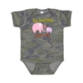 thumbnail image 1 of Inktastic My Grandma Loves Me Boys or Girls Baby Bodysuit, 1 of 5