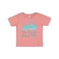 thumbnail image 1 of Inktastic My Grandma Loves Me Boys or Girls Baby T-Shirt, 1 of 5