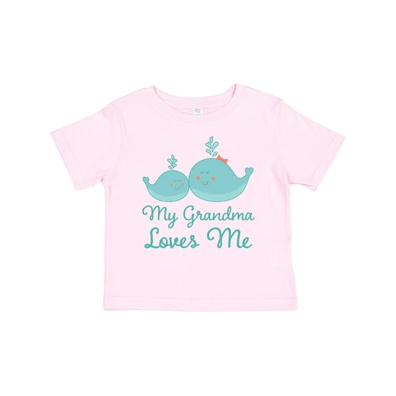 Inktastic My Grandma Loves Me Boys or Girls Baby T-Shirt
