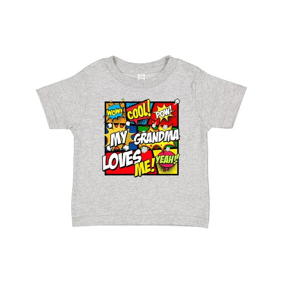 Inktastic My Grandma Loves Me Boys or Girls Baby T-Shirt
