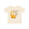 thumbnail image 1 of Inktastic My Grandma Loves Me Boys or Girls Baby T-Shirt, 1 of 5