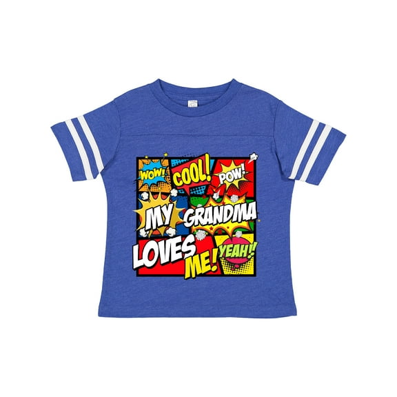 Inktastic My Grandma Loves Me Boys or Girls Toddler T-Shirt