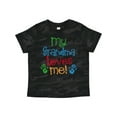 thumbnail image 1 of Inktastic My Grandma Loves Me Boys or Girls Toddler T-Shirt, 1 of 5