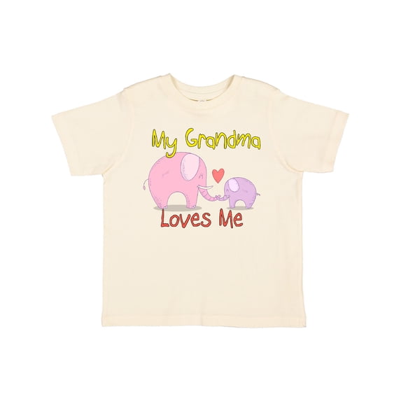 Inktastic My Grandma Loves Me Boys or Girls Toddler T-Shirt