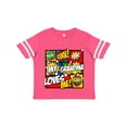 thumbnail image 1 of Inktastic My Grandma Loves Me Boys or Girls Toddler T-Shirt, 1 of 5