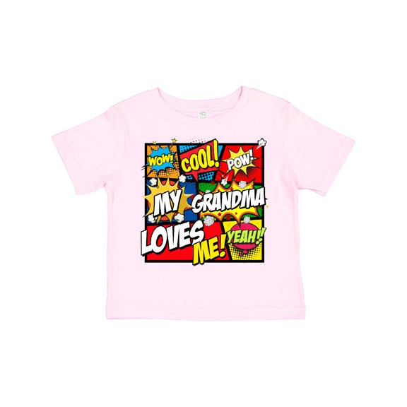 Inktastic My Grandma Loves Me Boys or Girls Toddler T-Shirt
