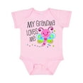 thumbnail image 1 of Inktastic My Grandma Loves Me Cute Dragonfly Boys or Girls Baby Bodysuit, 1 of 5