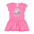 thumbnail image 1 of Inktastic My Grandma Loves Me Cute Elephants Clouds Moon and Stars Gift Baby Girl Dress, 1 of 4