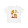 thumbnail image 1 of Inktastic My Grandma Loves Me Giraffe Boys or Girls Toddler T-Shirt, 1 of 5