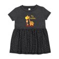 thumbnail image 1 of Inktastic My Grandma Loves Me Giraffe Girls Baby Dress, 1 of 5