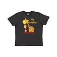 thumbnail image 1 of Inktastic My Grandma Loves Me Giraffe Youth T-Shirt, 1 of 5