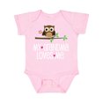 thumbnail image 1 of Inktastic My Grandma Loves Me Girls Girls Baby Bodysuit, 1 of 5