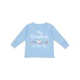 thumbnail image 1 of Inktastic My Grandma Loves Me- Heart Grandchild Boys or Girls Long Sleeve Toddler T-Shirt, 1 of 5