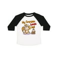 thumbnail image 1 of Inktastic My Grandma Loves Me Monkey Boys or Girls Toddler T-Shirt, 1 of 5