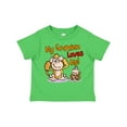 thumbnail image 1 of Inktastic My Grandma Loves Me Monkey Boys or Girls Toddler T-Shirt, 1 of 5