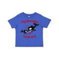 thumbnail image 1 of Inktastic My Grandma Loves Me Orca Family Boys or Girls Toddler T-Shirt, 1 of 5