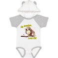 thumbnail image 1 of Inktastic My Grandma Loves Me Owl Boys or Girls Baby Bodysuit, 1 of 5