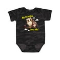 thumbnail image 1 of Inktastic My Grandma Loves Me Owl Boys or Girls Baby Bodysuit, 1 of 5