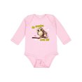 thumbnail image 1 of Inktastic My Grandma Loves Me Owl Boys or Girls Long Sleeve Baby Bodysuit, 1 of 5